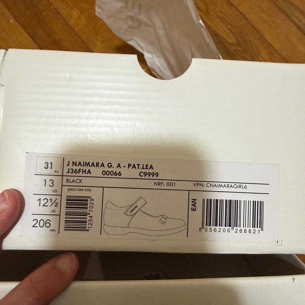 Geox Kids Shoes - Black